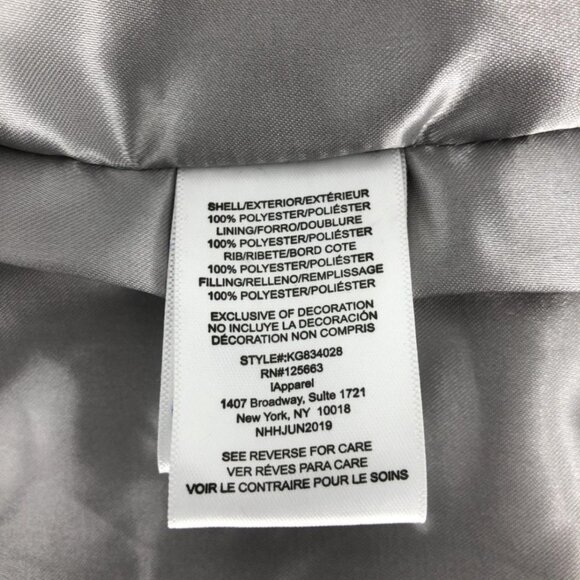 Kensiegirl Long Sleeve Hooded Puffer Jacket Size 4 - Picture 6 of 7